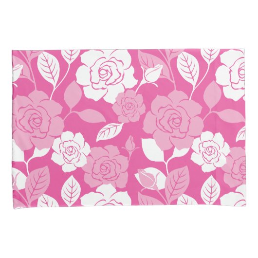 ROSE PATTERN (PINK) KUSSENSLOOP (Voorkant-Rechts)