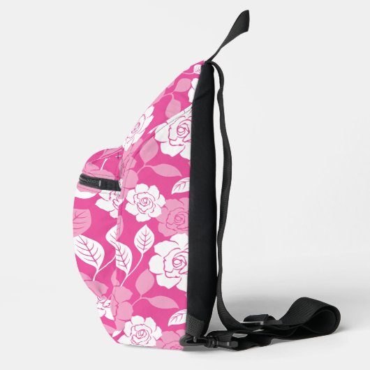 ROSE PATTERN (PINK) SLING BAG (Rechts)