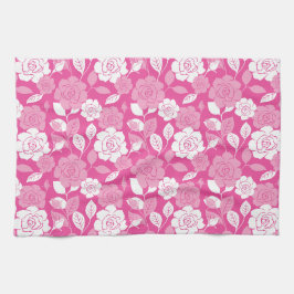 ROSE PATTERN (PINK) THEEDOEK