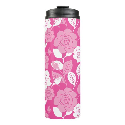 ROSE PATTERN (PINK) THERMOSBEKER (Voorkant)