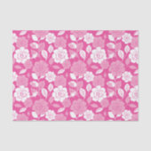 ROSE PATTERN (PINK) TISSUEPAPIER (Voorkant)