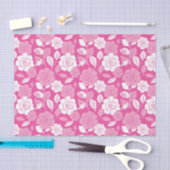 ROSE PATTERN (PINK) TISSUEPAPIER (Craft)