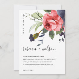 ROSE PEONY EUCALYPTUS FLORA WATERVERF WEDING