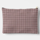 Rose Pink Black Plaid Classic Pattern Retro Etui (Achterkant)