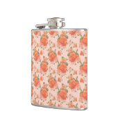 rose pink orange floral pattern wedding spring heupfles (Links)