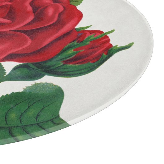 Rose Print Rochester Lithograferen en Drukken Co Snijplank (Hoek)