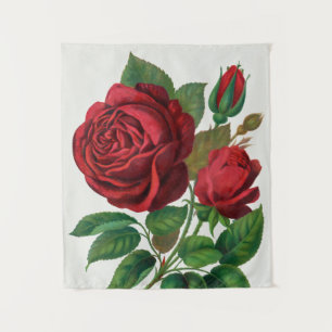 Rose Print Rochester Lithograferen en Drukken Co Wandkleed
