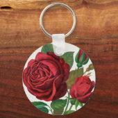 Rose Print Rochester Lithograferen en Drukkerij Co Sleutelhanger (Voorkant)