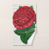 Rose Print Rochester Lithographing and Printing Co Bad Handdoek (Handdoek)