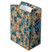Rose Prism Werveling Medium Cadeauzakje (Achterkant Gekanteld)