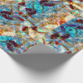 Rose Prism Whirl Cadeaupapier (Hoek)