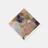 Rose Quartz, Amethyst Geode Servet (Hoek)