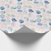 Rose Quartz Lapis Lazuli Crystals Cadeaupapier (Hoek)