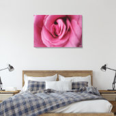 Rose Queen Romance II Stretched Canvas Print (Insitu (Slaapkamer))