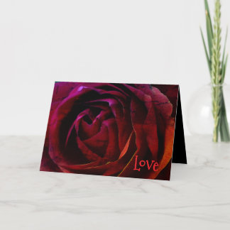 *'Rose Red' - Liefde Doet kaart