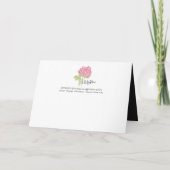 *'Rose Red' - Liefde Doet kaart (Achterkant)