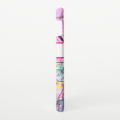 Rose Red Pink Cabbage Vintage Roses Girls Name Samsung Galaxy Hoesje (Rechterkant)