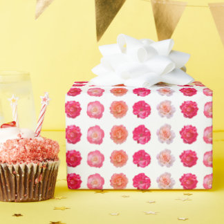 Rose Repeats Wrapping Paper Cadeaupapier