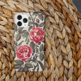 Rose Reverie Monogram iPhone Hoesje 15 Pro Case