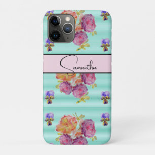 Rose Rode roze waterverfrozen bloem Mobiel Case-Mate iPhone Case