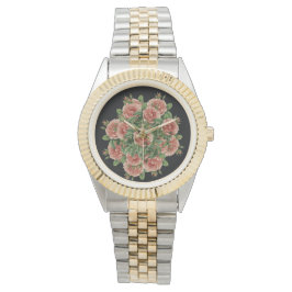 Rose Roses Rosen bouquet – Rosenbouquet Horloge