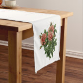 Rose Roses Rosen bouquet – Rosenbouquet Korte Tafelloper (Voorbeeld)