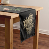 Rose Roses Rosen bouquet – Rosenbouquet Korte Tafelloper (Voorbeeld)