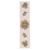 Rose Roses Rosen bouquet – Rosenbouquet Korte Tafelloper (Voorkant)