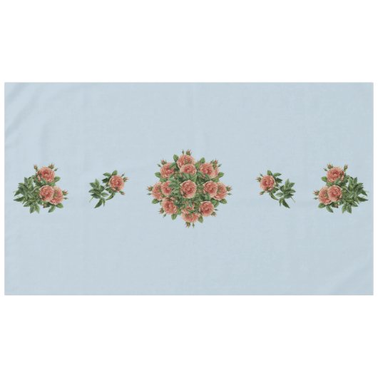 Rose Roses Rosen bouquet – Rosenbouquet Tafelkleed (Voorkant (Horizontaal))