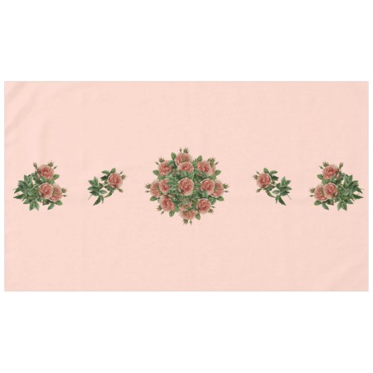 Rose Roses Rosen bouquet – Rosenbouquet Tafelkleed (Voorkant (Horizontaal))