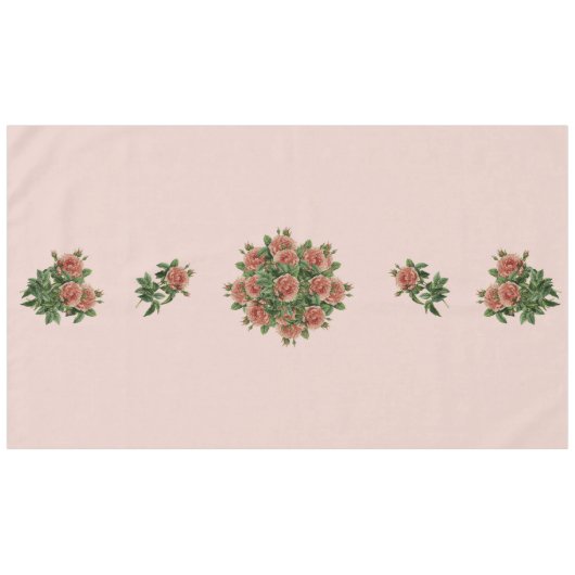 Rose Roses Rosen bouquet – Rosenbouquet Tafelkleed (Voorkant (Horizontaal))