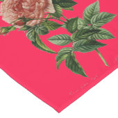 Rose Roses Rosen Korte Tafelloper (Hoek)