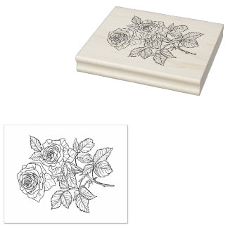 Rose Rubberstempel
