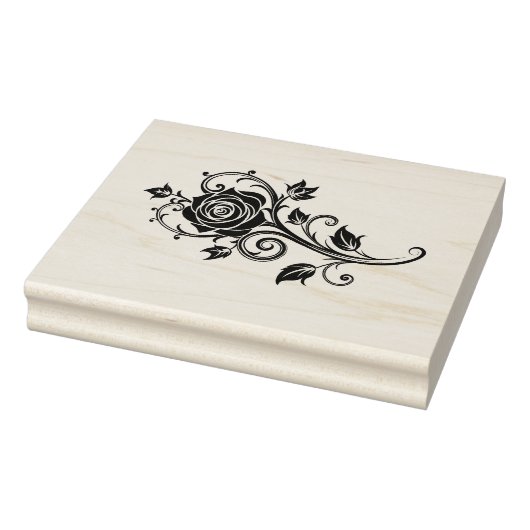 Rose Rubberstempel (Stempel)