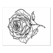 Rose Rubberstempel (Afrduk)
