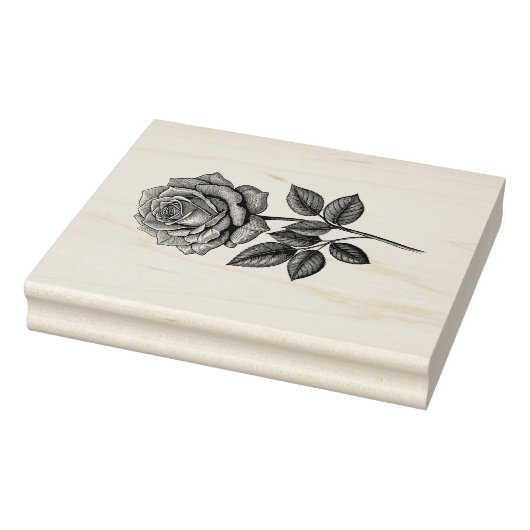Rose Rubberstempel (Stempel)