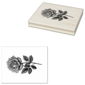 Rose Rubberstempel (Gestempeld)