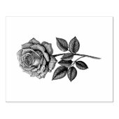 Rose Rubberstempel (Afrduk)