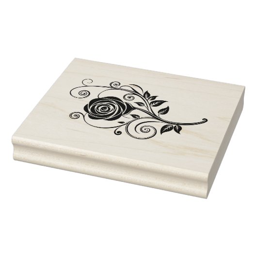 Rose Rubberstempel (Stempel)