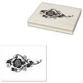 Rose Rubberstempel (Gestempeld)