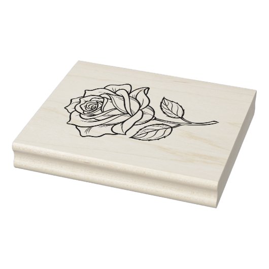 Rose Rubberstempel (Stempel)
