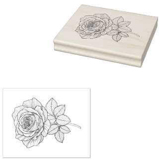 Rose Rubberstempel