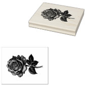 Rose Rubberstempel (Gestempeld)