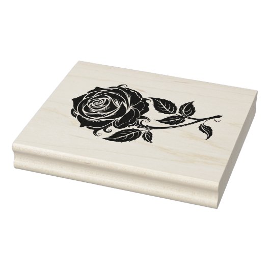 Rose Rubberstempel (Stempel)