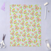 Rose Shabby Vintage Blue Tissuepapier (Craft)