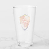 Rose Shield Drinkservies Glas (Achterkant)