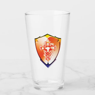 Rose Shield Drinkservies Glas