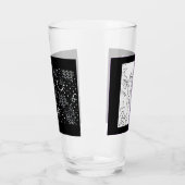 Rose Sketch and Starlight Silkscreen glassware Gla Glas (Links)