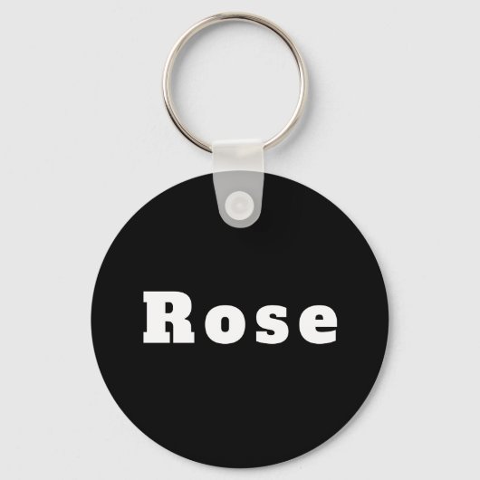 Rose Sleutelhanger (Voorkant)