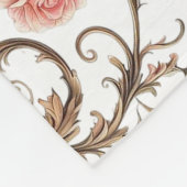 Rose Symphony Fleece Deken (Hoek)